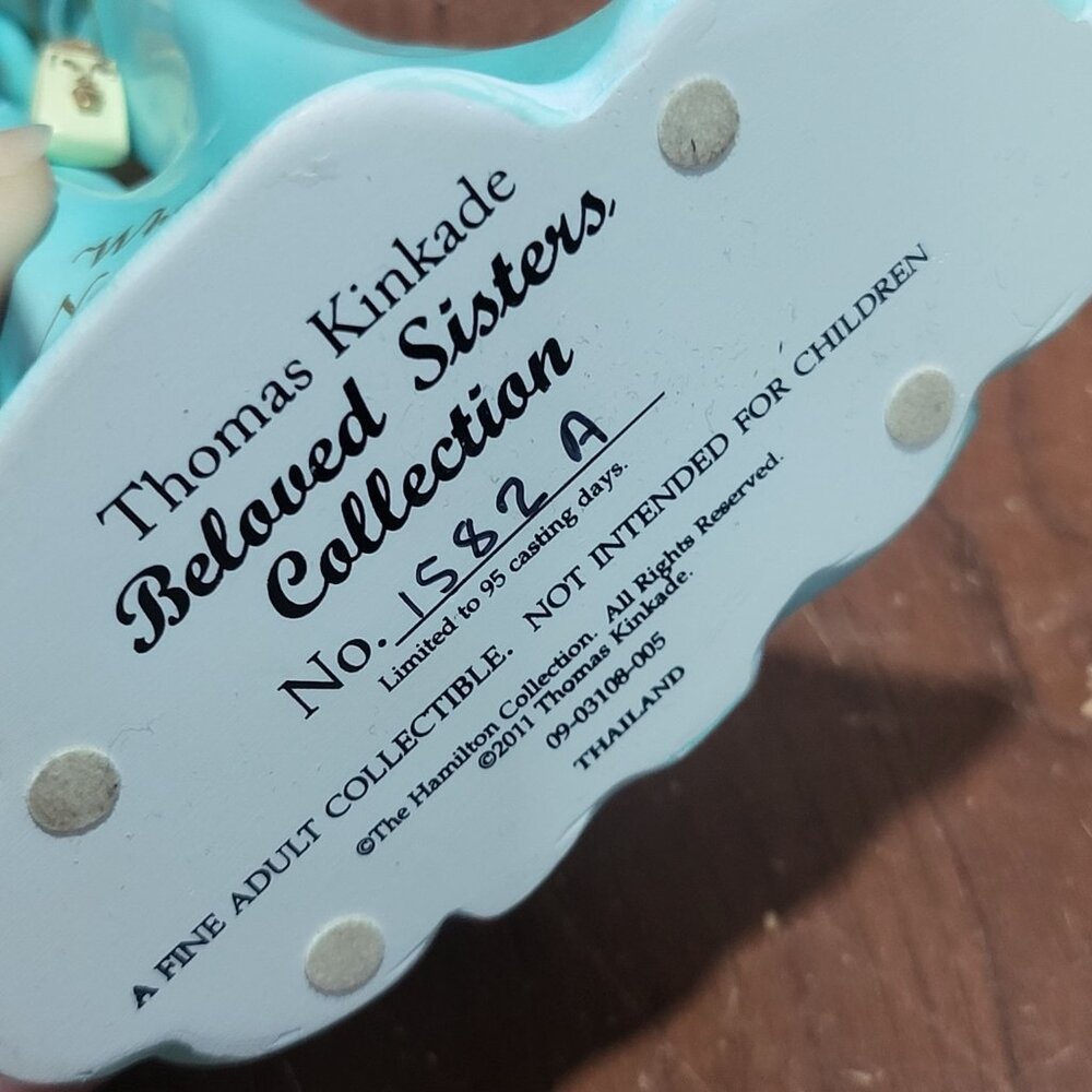 Thomas Kinkade Whether Near Or Far Sisters Share Love Beloved Sisters 2011 - Picture 6 of 13
